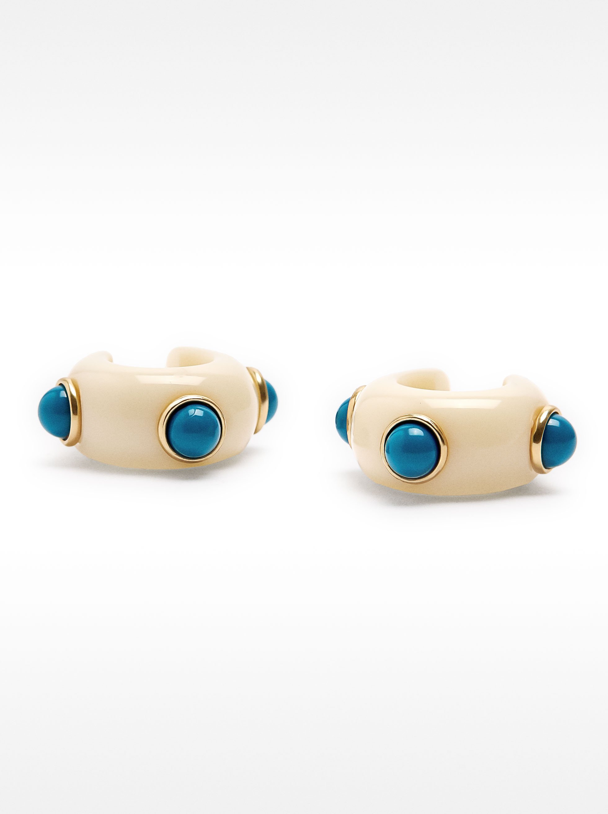 Resin hoops with color detail image number 2.0